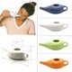thumbnail image 5 of Olla Neti de cerámica blanca de 250ml, irrigador nasal profesional para yoga, olla para limpieza de nariz, verde, 5 of 14