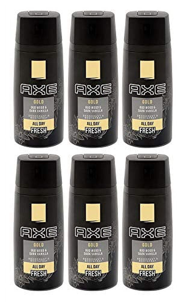 AXE gold 6点セット Axe Men Gold Temptation Deodorant Body Spray, 6 Pack, 150ml