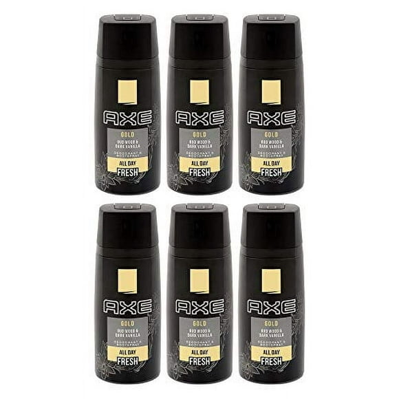 Axe , Vaporisateur pour le Corps, Bois d'Oud Doré et Vanille Foncée - 150 Ml/5,07 Oz