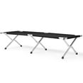 thumbnail image 4 of Portable Folding Camping Cot with Carrying Bag, Army Black, Lightweight Aluminum & Oxford Cot for Outdoor Use RLB, 4 of 10
