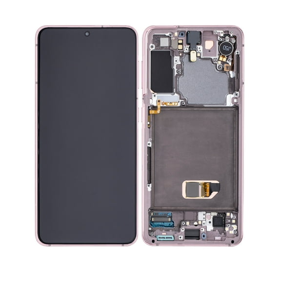 Replacement OLED Assembly With Frame Compatible For Samsung Galaxy S21 5G (Service Pack) (Phantom Violet)