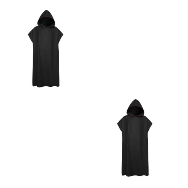 Advancent Toalla de microfibra para baño Unisex, absorbente, ligera y de felpa, suave y absorbente, toallas de baño para el cuerpo, Poncho de Type1 NO1