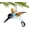 B, variant on Blown Glass Hummingbird Hanging Ornaments Decorative Glass Humming Bird Decor for Home Party Tree