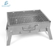 thumbnail image 3 of Mini Parrilla De Carbón Portátil Plegable Acero Inoxidable, 3 of 6