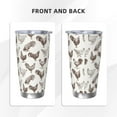 thumbnail image 3 of Fotbe Chickens Pattern 20 oz Tumbler Stainless Steel Vacuum Insulated Coffee Ice Cup Double Wall Travel Flask Leak-proof Coffee Cup-Without Straw, 3 of 8