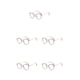 thumbnail image 2 of Sonducket 1 par de gafas de Metal para mujer, estilo y sencillo, ultraligeras, inastillables, HD, universales, para chicas y señoras, Type2 NO2, 2 of 6