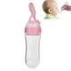 thumbnail image 1 of Cuchara 90ml Biberón De Silicona Para Bebés Y Niños Pequeños Con Cuchara Alimentador Exprimidor De Cereales De Comida Fresca, 1 of 7