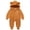 Brown, variant on Splozh Newborn Baby Winter Snowsuit Bear Outfit Fleece Warm Jumpsuit Romper Hooded Clothes for Infant Girls Boys Baby Boy Rompers,Pink,18-24 Months