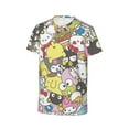 thumbnail image 3 of Boys Girls Hello Kitty Shirt Graphic T-Shirt Crewneck Short Sleeve 3d Colorful Tops Tees, 3 of 6