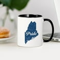 thumbnail image 3 of CafePress - Maine Pride Mug - 11 oz Ceramic Mug - Novelty Coffee Tea Cup, 3 of 4