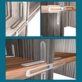 thumbnail image 4 of 1PCS Stainless Steel Angle Corner Brackets Protect Right Angle Corner Stand, 4 of 8