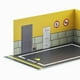 thumbnail image 5 of Modelo de estacionamiento de automóviles Sunnimix 1/32 Amarillo mini estacionamiento, 5 of 6
