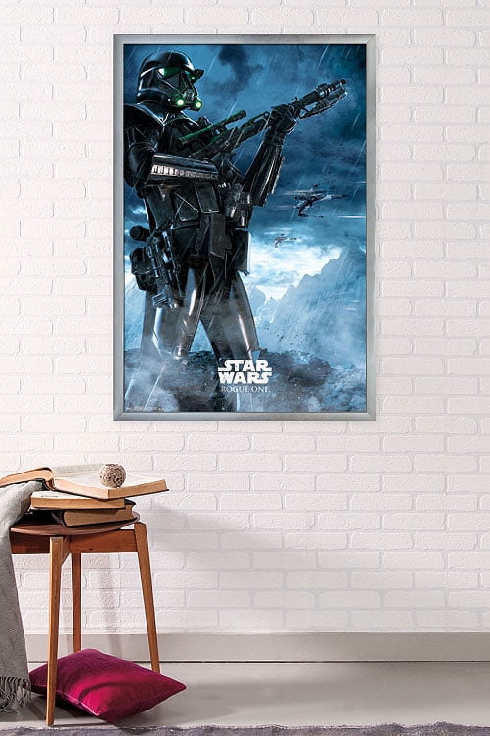 Star Wars: Rogue One - Storm Wall Poster, 22.375" x 34", Framed