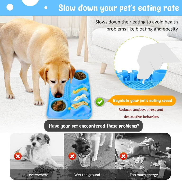 Animal Behavior Puppy Eating Cat Food Behavior Dog Food Cover
