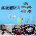 thumbnail image 3 of Bag Ornament, Mini Stylish Exquisite   Painting Key Chain, DIY   Painting, For Friends Kids Durable Easy To Hang, 3 of 8