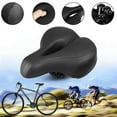 thumbnail image 4 of Raindrops 1Pack Bike Cushion in Black Blue for Cyclists Needing Long-term Riding Comfort and Pressure Reduction, 4 of 4