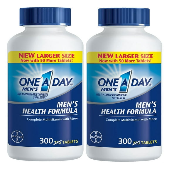 2 PACK | One A Day Men's Health Formula Multivitamin (300 ct.)