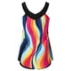 thumbnail image 3 of Gibobby Conjunto de bikini para mujer Trajes de baño de dos piezas para mujer Tankini atlético con pantalones cortos para niños y sujetador deportivo Tra(Rosa caliente,CH), 3 of 5