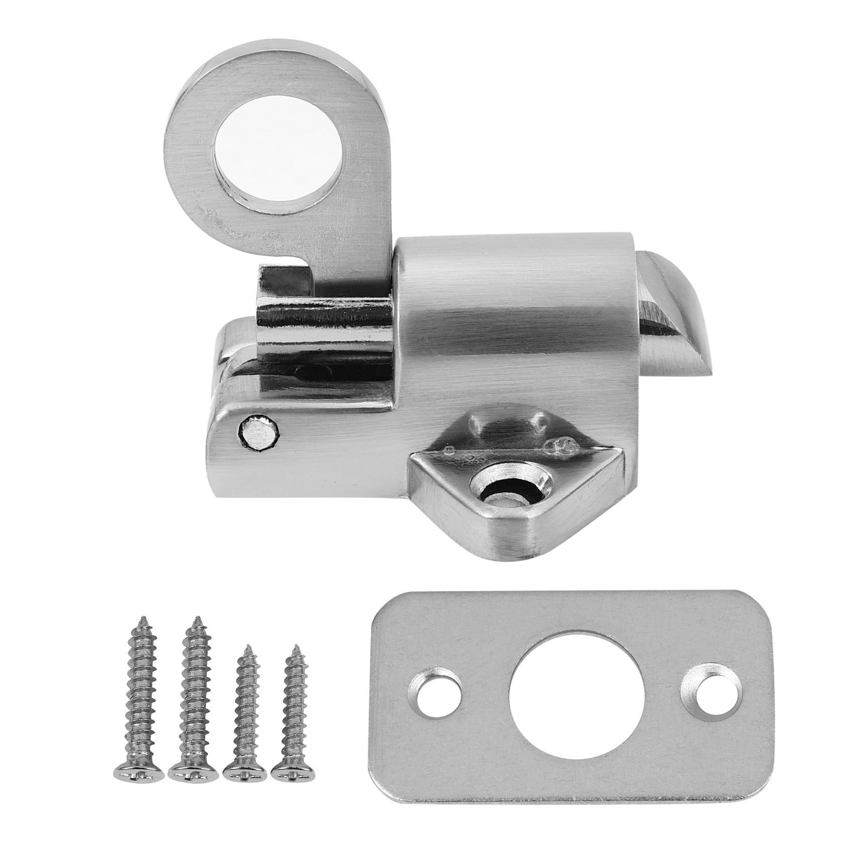 Home Security Spring Slide Bolt Window Door Automatic Latch Lock Self