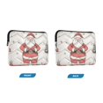 thumbnail image 7 of FORMRS 13-13.3 inch Laptop Sleeve Case Soft Carrying Quilted Computer Bag Cover, Beige Christmas Santa, 7 of 7