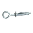 thumbnail image 3 of Unique Bargains 10Pcs M4 Thread 32mm Length Zinc Plated Hollow Wall Anchor Screw Eye Assortment, 3 of 5
