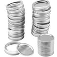 thumbnail image 4 of SIEYIO 10 Pieces Canning Lids Split-type Lids Silver Leak Proof & Secure for Mason Jars, 4 of 19