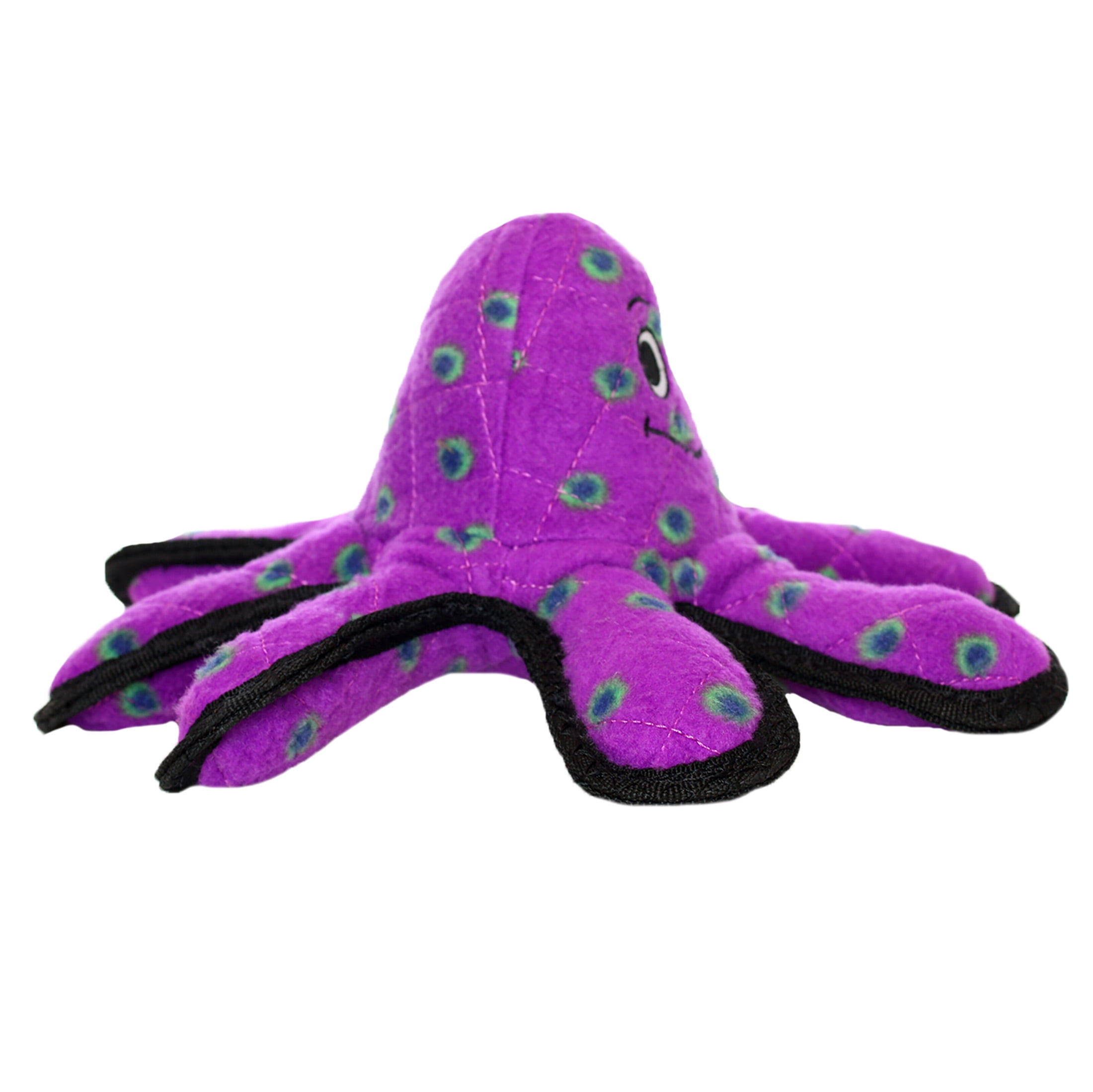 Tuffy Ocean Creature Small Octopus Durable Plush Squeaky Dog Toy