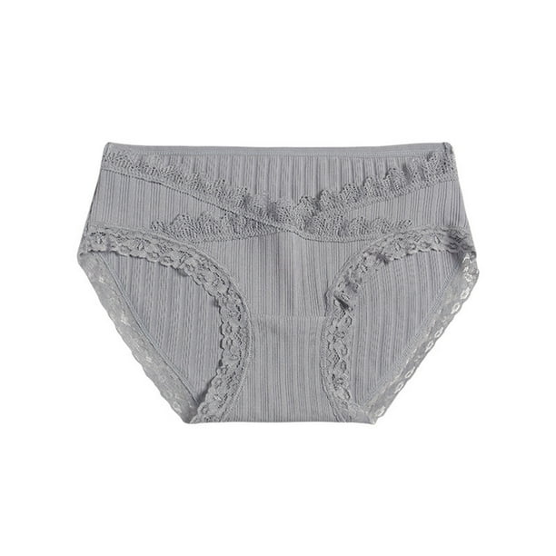 wanyng women lace threaded panties early pregnancy low waist belly