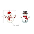 thumbnail image 2 of Swedish Dish Cloth Set Of 2 Snowman, 2 of 3