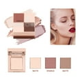 thumbnail image 1 of Three In One Mini Eye Shadow Box Pearlescent Polarized Nature Beginner Non Flying Powder Eye Shadow Plate 2.5G*3, Makeup Eye Shadow, 1 of 9