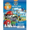 PAW Patrol 8 Count Mini Play Pack with Small Coloring Book and Crayons, Party Favors Stationery Set