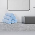thumbnail image 2 of PiccoCasa 6 Pack Soft & Absorbent Hand Towels 100% Cotton 13 x 29 Inch for Bathroom Light Blue, 2 of 7