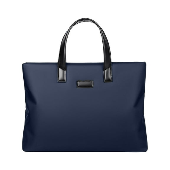 miaomiaoke Document Bag Briefcase, nylon Waterproof File Bag, Portable Notary Bag with Handle, Lightweight File Bag for Business, Files, Laptop, Document Storage Hangbag