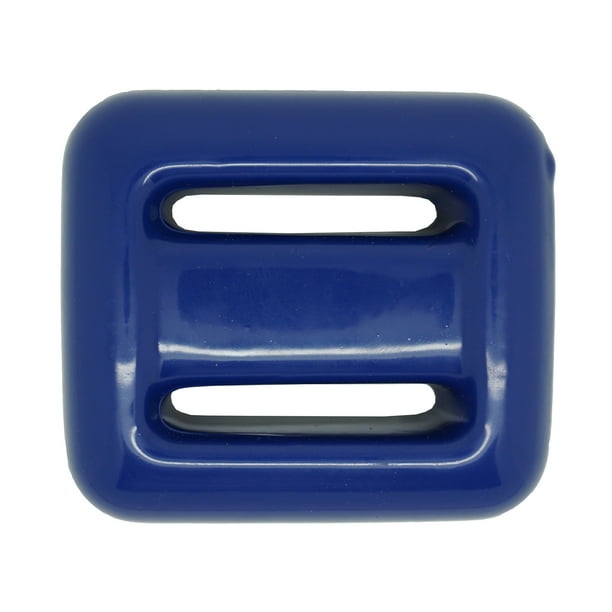 Scuba Choice Blue Vinyl Coated Diving Assorted Lead Weights, 3LB