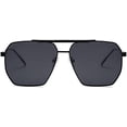 thumbnail image 2 of Retro Oversized Square Polarized Sunglasses for Women Men Vintage Shades Classic Large Metal Sun Glasses, 2 of 4