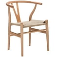 thumbnail image 2 of Poly & Bark Weave Chair in Natural (Set of 2), 2 of 6