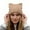 Khaki, variant on Winter Knitted With Cat Ears Soft Blend Thermal Ear Hat For Outdoor Cold Weather Mens Trapper Winter Hat