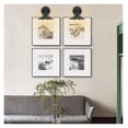 thumbnail image 5 of 2-Pack Indoor Wall Sconce, Vintage Industrial Lamp with 6.9" Metal Matte Shade Light for Bathroom Porch Aisle Study Bar Bedside Bookcase Mounted Reading Light for Bed Set of 2, 5 of 6