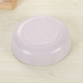 thumbnail image 3 of 1 Pack Double Dish Bowl Snack Serving Bowl with Seeds Shell Storage, Wheat Straw Snack Serving Dish for Peanuts Pistachios Cherries Edamame Fruits Candy, 3 of 6