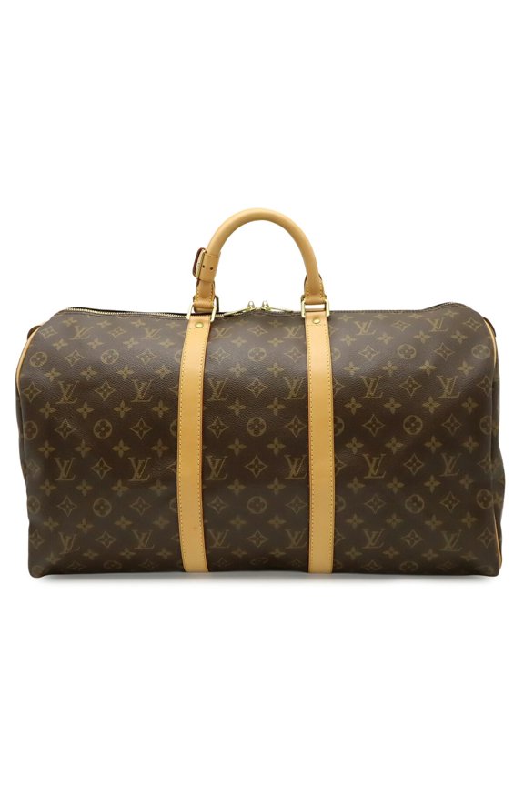 Pre-Owned LOUIS VUITTON Louis Vuitton Monogram Keepall 50 Boston Bag Handbag Travel M41426