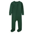 thumbnail image 3 of SXIMEE Bamboo Viscose Long Sleeve Pajamas For Unisex Baby, 2 Way Zipper with Mitten Cuffs, Non-Slip Sleepers, Sleep 'N Play, 3 of 7