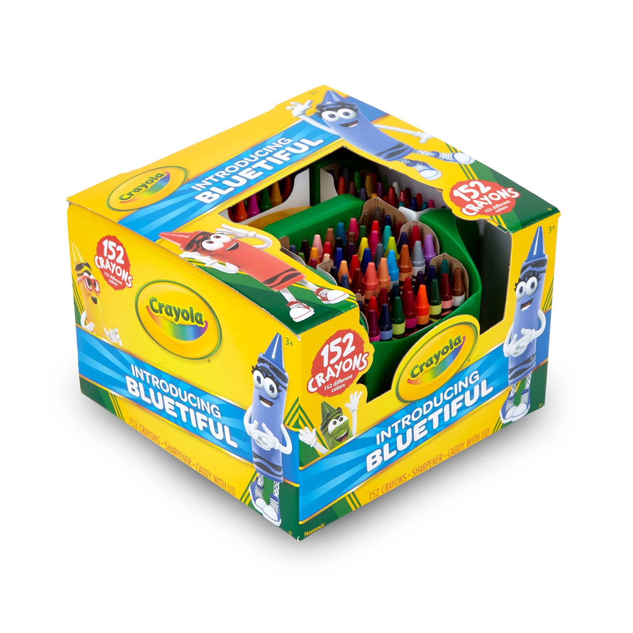 Crayola Ultimate Crayon Collection, 152 Bulk Crayons, Back to School Supplies, Art Teacher Supplies, Classroom Essentials, Gifts for Teachers and Kids, Ages 4+