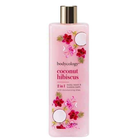 Jabón corporal Bodycology coconut hibiscus 473 ml