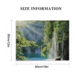 thumbnail image 3 of Orinice Waterfall Lake Forest Fine Art Aesthetic Poster & Print Wall Painting for Home Decor 16x12in, 3 of 6