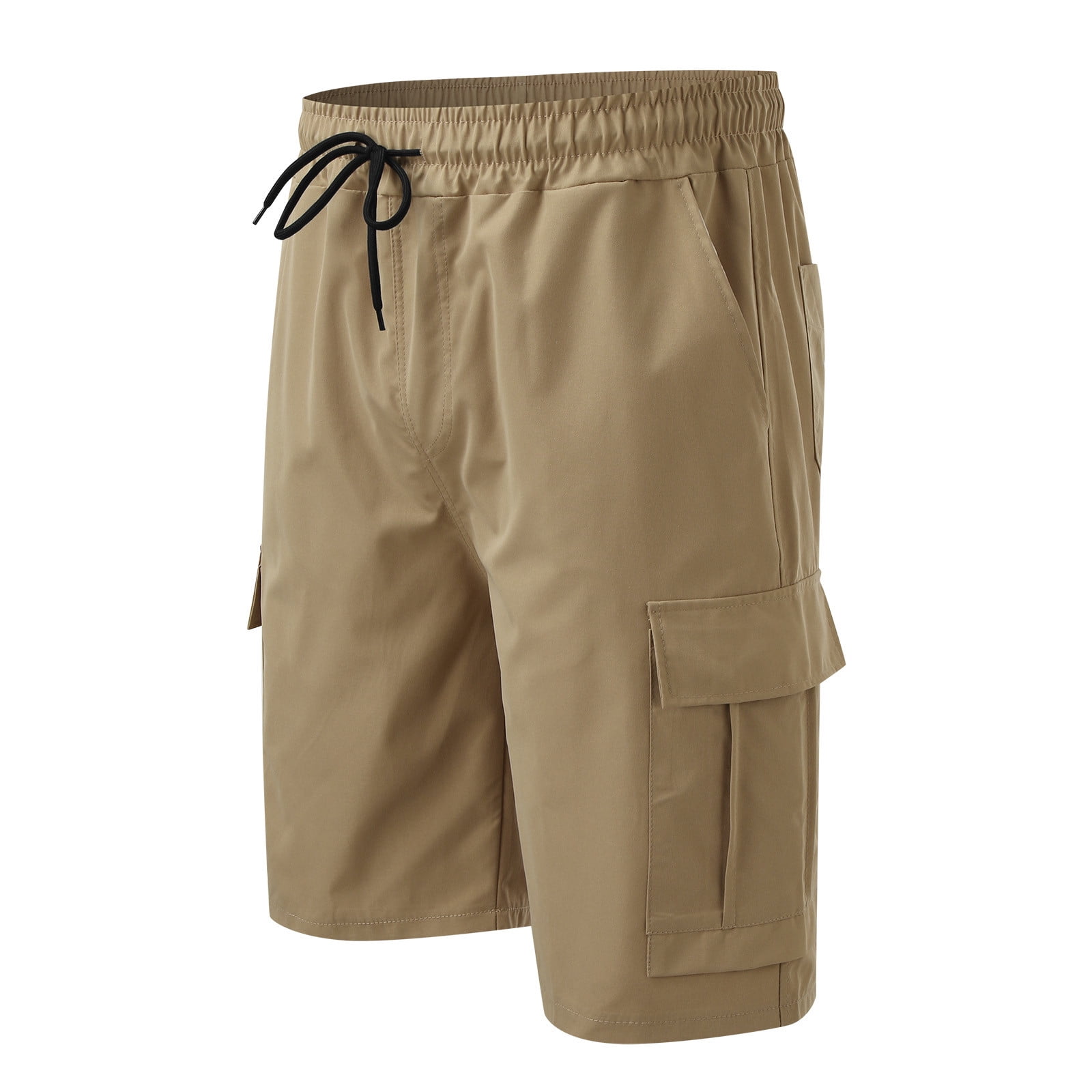 Short Cargo Homme En Coton élastique - Multi-poches, Coupe Ample - Pour Travail, Randonnée, Pêche, Militaire - Taille Grande Disponible - 9