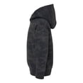 thumbnail image 4 of Couver Toddler Fleece Long Sleeve Hooded Pullover Sweatshirt with Side Seam Pockets, STORM CAMO 5/6, 4 of 5