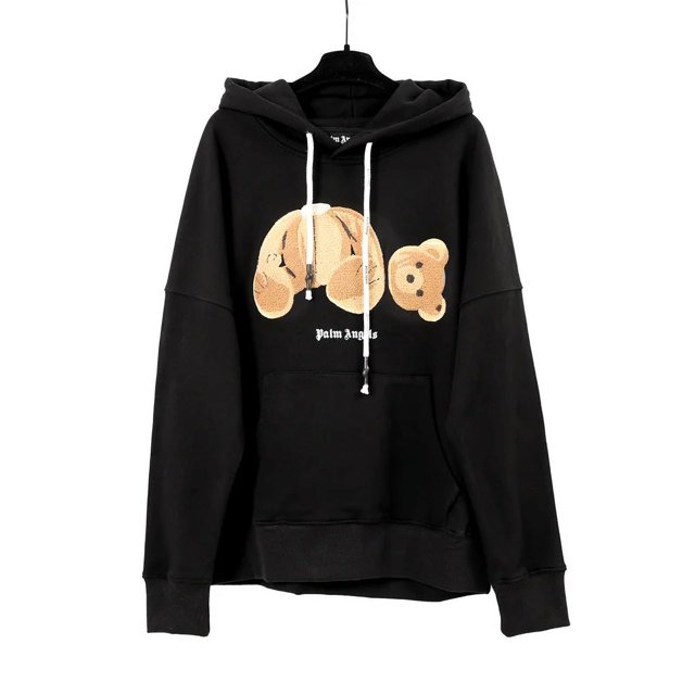 Palm angels-Sudadera con capucha para hombre y mujer, ropa de calle informal con logotipo de letra, holgada, regalo para novio, 202413