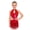 Red, variant on Kids Girls Tassel Latin Dance Leotard Sleeveless Glittery Rhinestone Sequins Dress Red 6