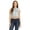 Light Blue, variant on Womens Juniors Cotton Denim Indigo Sleeveless Crop Jacket Jean Vest, Indigo, Large