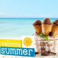 thumbnail image 4 of 3 Pieces Wooden Welcome Summer Blocks, Farmhouse Wood Welcome Summer Tiered Tray Decor, Rustic Sun Wooden Sign Table Decor for Summer Desk Shelf Window Tiered Tray, 4 of 7